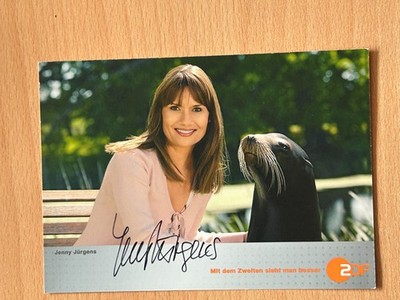 Jenny Jurgens - Hello Robbie - Autograph Card Original Signed - #45155