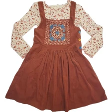 Matilda Jane Dress 6 Just Imagine Izelle Ditzy Top Arya Corduroy Jumper Girl Set