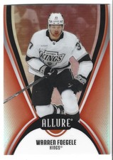 2025-26 Upper Deck Allure #59 Warren Foegele Red Rainbow