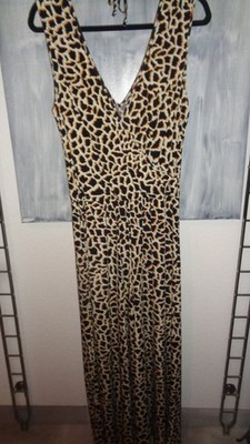 Yamamay Jumpsuit Overall Leopardenmuster Größe 38/40
