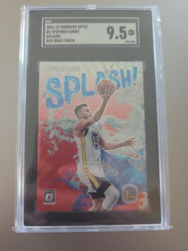 Stephen Curry [Gold Wave] #1 2021 Panini Donruss Optic Splash card