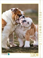 Calvendo Puzzle A Kiss From Mom | 1000 Pieces, Finished Size 25.2 × 18.9 In (64