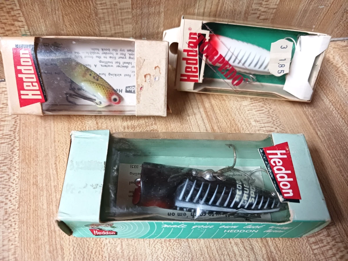 Heddon Vintage Fishing Lures with Original Box for sale | eBay