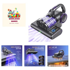 Corded Mattress Vacuum with Dual Dust Cup & Advanced Filtration Technology