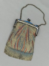 1920s Flapper DRESDEN MESH Evening Bag GERMANY Excellent Cond Not Whiting Davis
