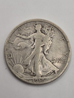 1917-S REVERSE WALKING LIBERTY HALF DOLLAR   1105   CHECK MY STORE OUT!