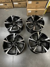 18'' Audi Rs6 Style Alloy Wheels Fits A3 A4 A5 A6 A7 S4 S5 S7 TT Vw Golf Mk7 Mk8