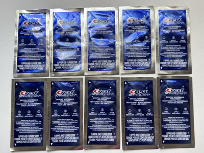 3D Whitestrips White   Teeth Whitening Strips   10 Treatments - 45 Minutes