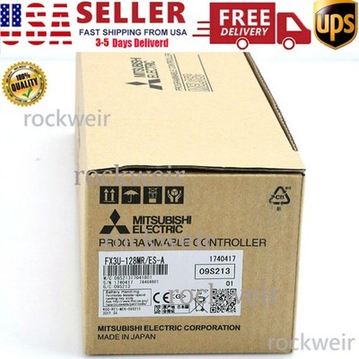 Mitsubishi Programmable Controller PLC FX3U-128MR/ES-A New in Box US Free TAX