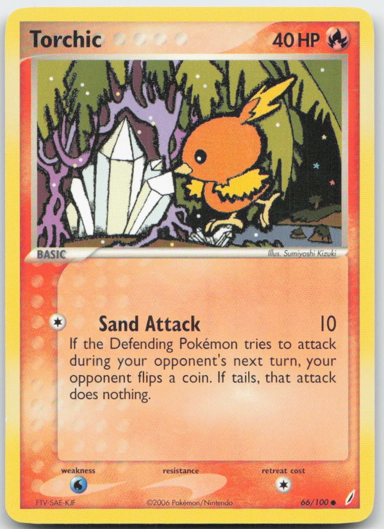 Pokemon : Torchic Crystal Guardians 66/100 : C