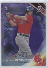 2017 Bowman Platinum Purple /250 Andrew Benintendi #13 b2g