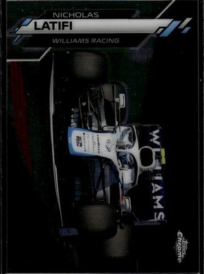 2020 Topps Chrome Formula 1 F1 Nicholas Latifi #40 Williams bx8E b12B