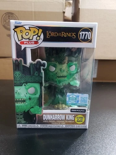 Funko Pop Plus Lord of the Rings Dunharrow King 1770 GITD Exclusive 9500 Pcs