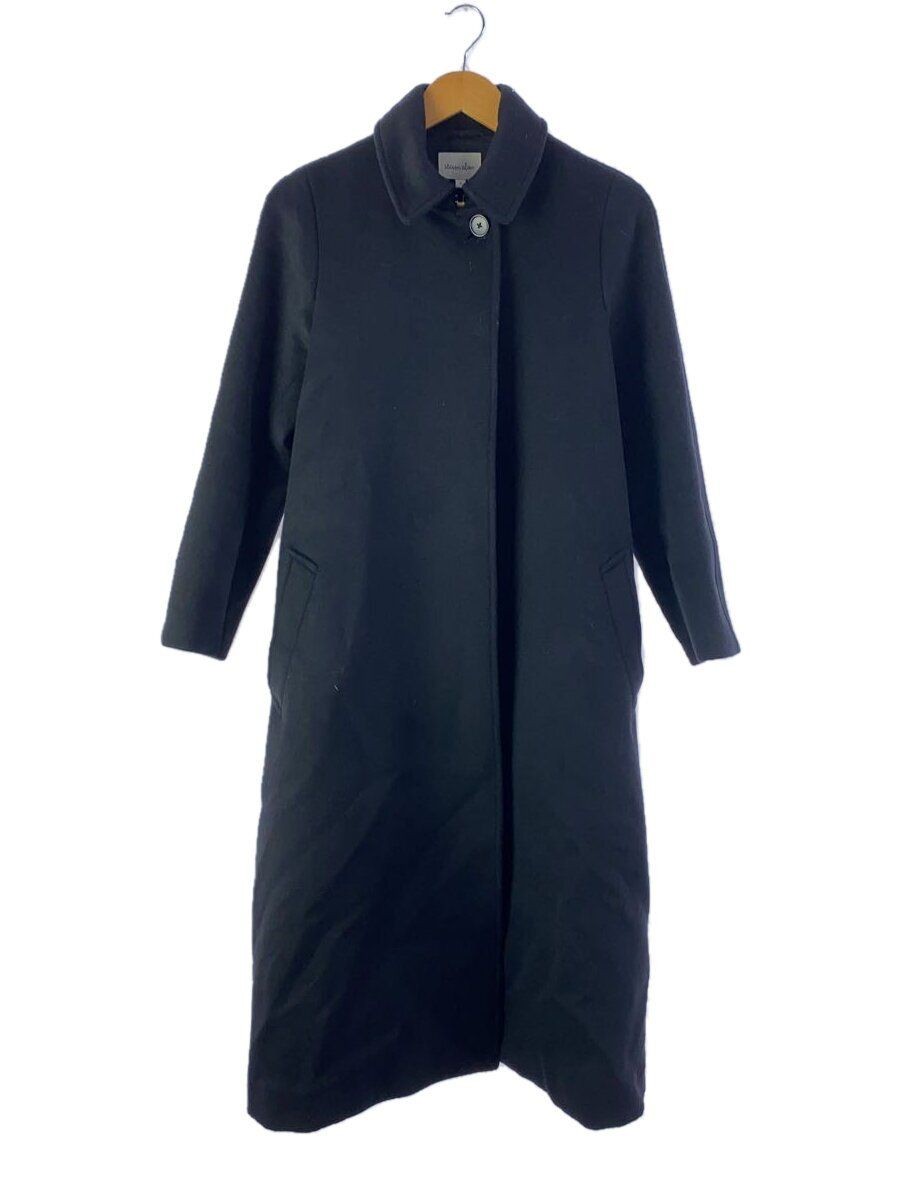 ALTRA Steven Alan altro cappotto lana BLK tinta unita 8225 260 0024