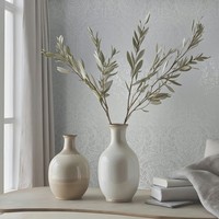 Vliestapete Barock Motiv Floral Ornamente Grau Silber Metallic 82511 (4,41€/1Qm)