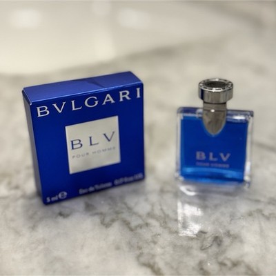 Bvlgari BLV Pour Homme Eau de Toilette Spray Sample Size 0.17 fl oz