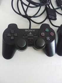 Sony PlayStation 2 Slim 2 Controllers, Cords & 10 Games. 