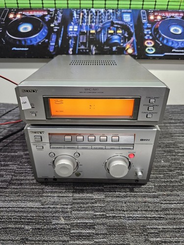 K401 MINI HIFI - Sony MHC-NX1 Component HiFi Anlage Tuner Verstärker 80W Sound Top - Bild 2 von 6