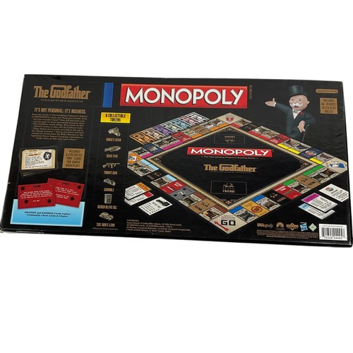The Godfather Monopoly 2012 Collectors Edition Board Game Complete! - Picture 4 of 14