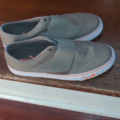 PUMA EL REY KHAKI, MEN'S 10, SLIP-ON, NEW WITHOUT BOX, AUTHENTIC