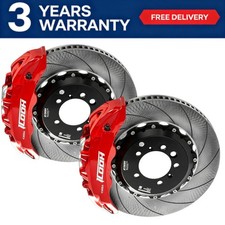 Front Big Brake Kit 6 Piston Caliper For Honda Accord Crosstour Xr-v 19-21