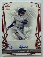 Ethan Holliday - Leaf Trinity 2023 - Auto - /15 - NM - BA-EH1