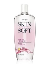 1-Avon Skin So Soft Bath Oil 25 Fl Oz Soft  Sensual, Big Bonus Size