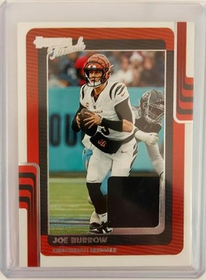 2025 Donruss Joe Burrow Patch Threads Jersey #DTH-JBW Bengals