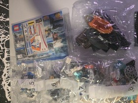 LEGO City 60167 Coast Guard Head Quarters 100% Complete Sealed Bags 