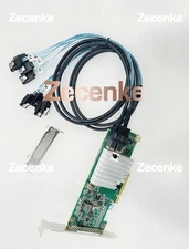 9300-8I 12Gbps HBA IT Mode ZFS FreeNAS unRAID+2*SFF-8643 SATA Cable US