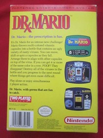 Dr. Mario (Nintendo NES, 1990) CIB Complete w/ Inserts