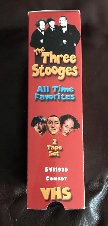 The Three Stooges - All Time Favorites VHS (2 Tape Set) - Image 2 of 4