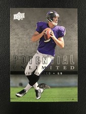 2008 Upper Deck #PU18 Joe Flacco Potential Unlimited Baltimore Ravens