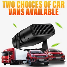12V 120W Car Heater Electric Cooling Heating Fan 360 Degree Rotation Auto Heater