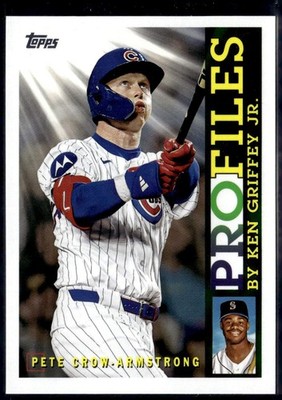 2026 Topps Series 1 PROFILES #TP-13 Pete Crow-Armstrong Cubs