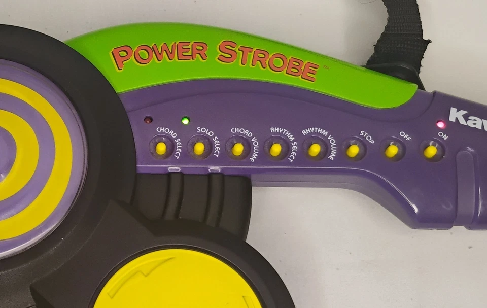 Retro Kawasaki Power Strobe Electronic Guitar Works Perfect! - Image 2 of 4