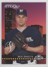 2004 Donruss Studio Studio Proofs Silver /100 Ben Sheets #243 0m0