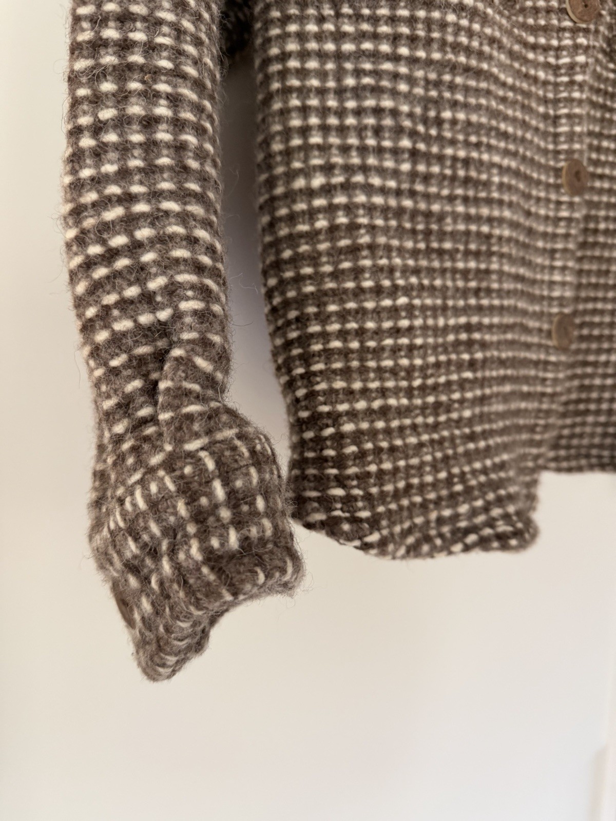 Indigenous Designs Wool Button Up Jacket / Coat i… - image 7