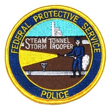 WASHINGTON DC &ndash; STORM TUNNEL STORM TROOPER Police Patch SPOTLIGHT 3N