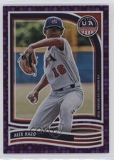 2024 Panini Stars and Stripes Purple 14/99 Alex Haro #59 0o6v