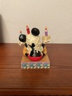 Jim Shore Disney Traditions Mickey With Birthday Cake "Here's to You" Figurine — photo 4
