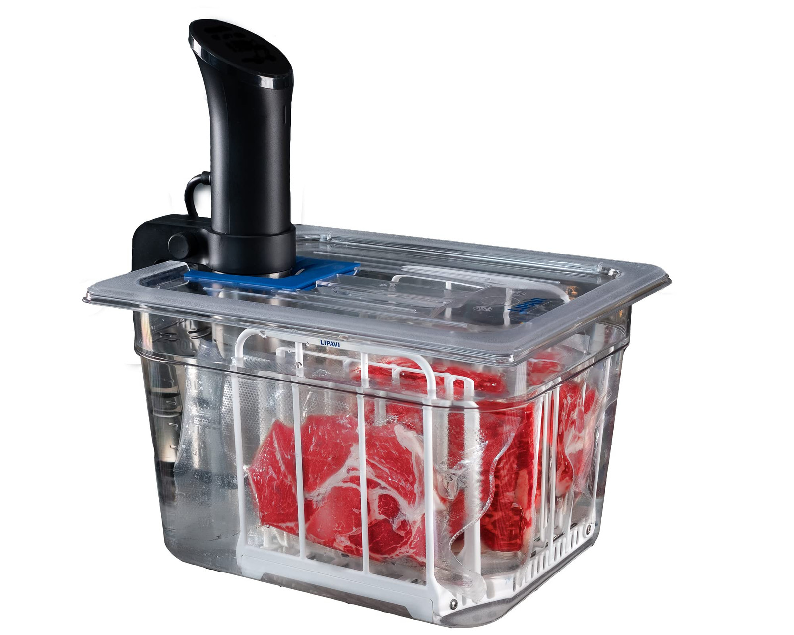 Upgrade Sous Vide LIPAVI: Contenitore C15 e Rack m1K Professionale