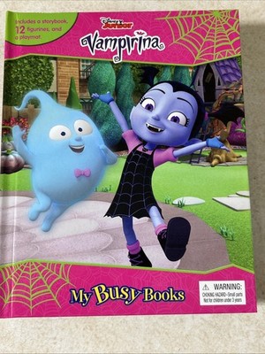 Vampirina My Busy Books 11 Figurines Playmat Storybook Disney Jr. 2018 Play Set