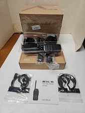 Lot 10 Retevis H-777 Portable Two Way Hand-Held Radio Walkie Talkies W/ Earpiece