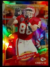 Tony Gonzalez Cards, Rookie Cards and Autographed Memorabilia Guide 7