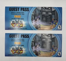 Toontown Online Guest Pass 14 Day Guest Pass Card 2005 Exp June 15 2005 Lot Of 2 Toontown Online Guest Pass 14 Day Guest Pass Card 2005 Exp June 15 2005 Lot Of 2