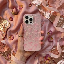 Butterfly Bow Print Phone Case