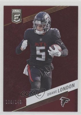 2023 Panini Donruss Elite Maroon 108/149 Drake London #36 14zh