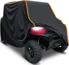 StarknightMT UTV Cover 4 Seater, Waterproof 4-6 Seater UTV, Black 