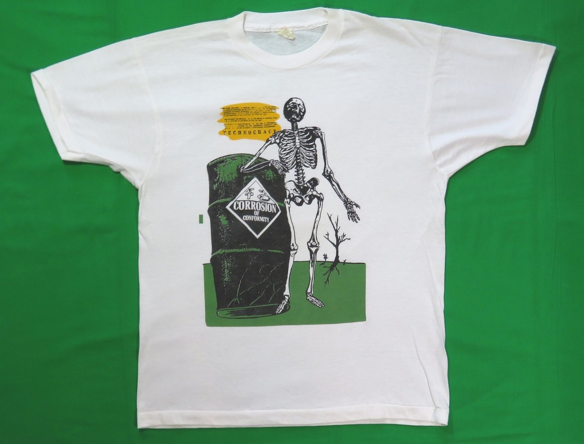 Corrosion Of Conformity Vintage T Shirt 1987/88 Technocracy